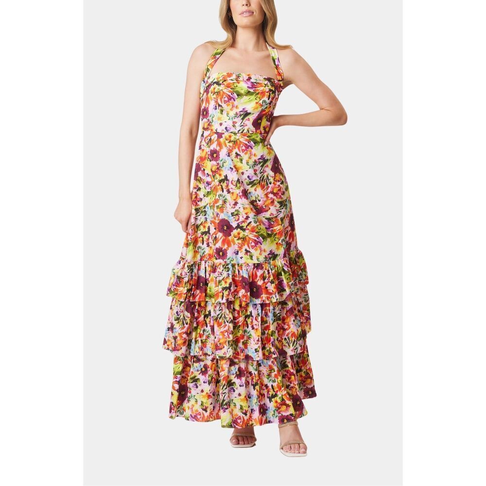 Elliatt Multicolor Floral Maxi Dress